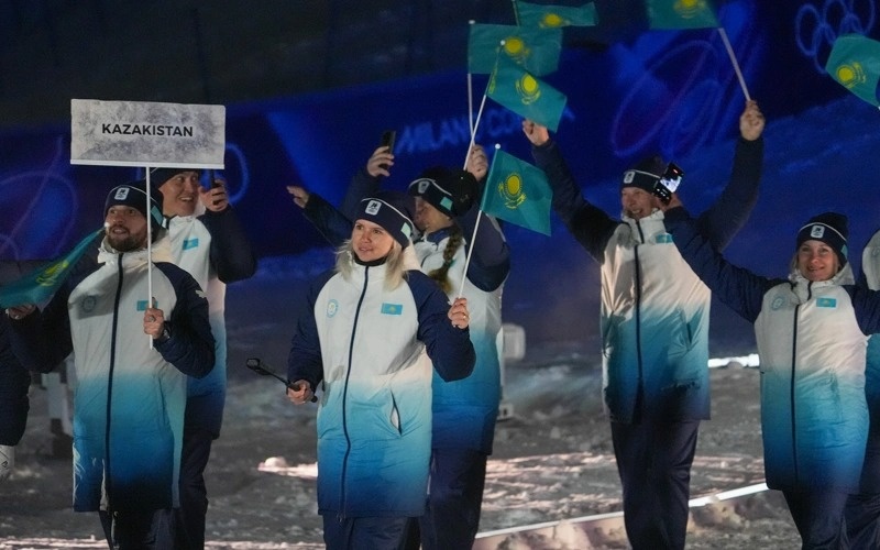 Kazakhstan joins opening ceremony of 2026 Winter Olympics