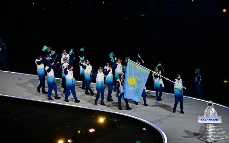 Kazakhstan joins opening ceremony of 2026 Winter Olympics