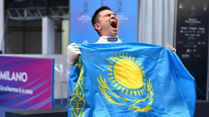 Kazakh fencer shines at World Cup stage