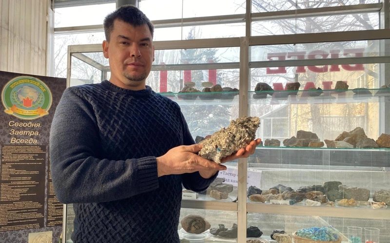 Petropavldaǵy botanıkalyq baqta tastardyń erekshe kollektsııasy saqtalǵan