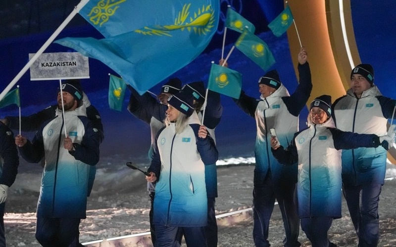 Kazakhstan joins opening ceremony of 2026 Winter Olympics