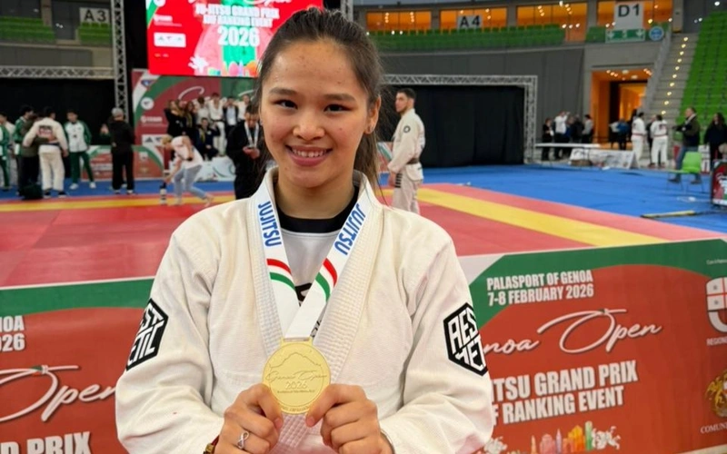 Казахстанка выиграла рейтинговый турнир по джиу-джитсу в Италии
