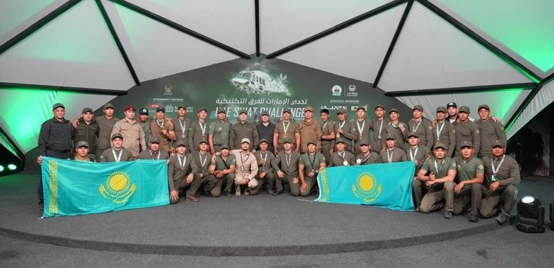 Kazakhstan&rsquo;s special forces rank among top 10 at UAE SWAT Challenge