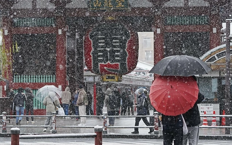 From Kyoto to Tokyo: Heavy snow snarls traffic across Japan