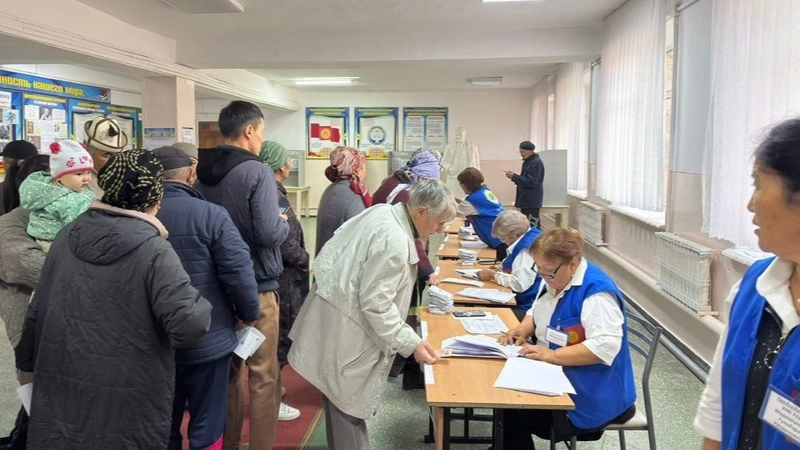 Предвыборная агитация по выборам депутатов в последнем округе стартовала в Кыргызстане