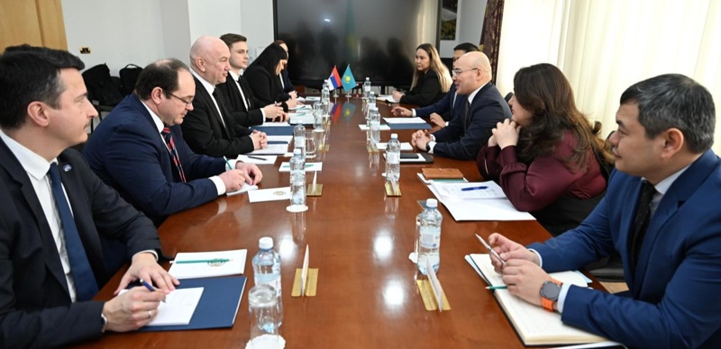 Kazakhstan, Serbia mull over cooperation prospects