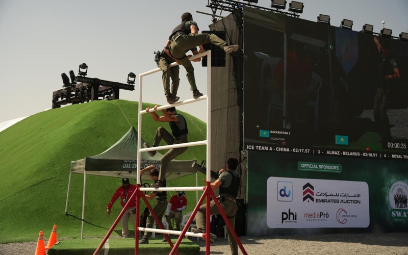 UAE SWAT Challenge: казахстанский спецназ лидирует в&nbsp;турнире среди 109 команд