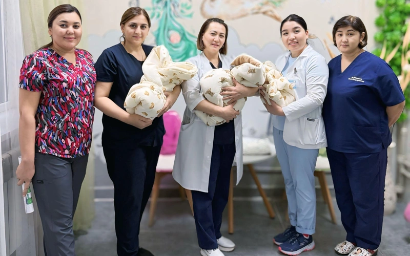 Zere, Dara, Sara: Túrkistan oblysynda 5 balanyń anasy dúnıege úshem ákeldi
