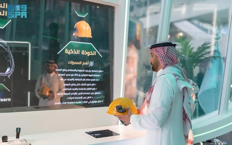 Civil Defense Showcases Smart Helmet at World Defense Show 2026