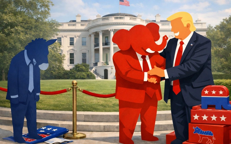 Trump, Democratic governors, White House, NGA meeting, USA, politics