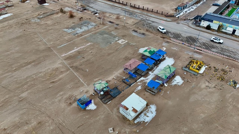 Еще два пляжа благоустроят в Конаеве а