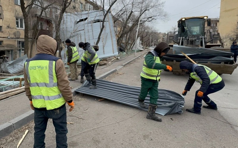 Qonaevta daýyl saldarynan 30 turǵyn úı men 40 km elektr jelige zaqym kelgen