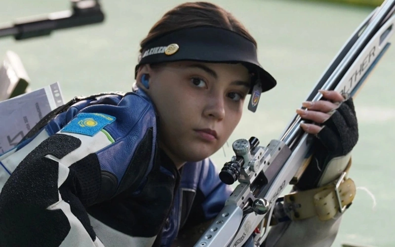Sofiya Shulzhenko sets world and Asian records in women's 50m rifle 3 positions