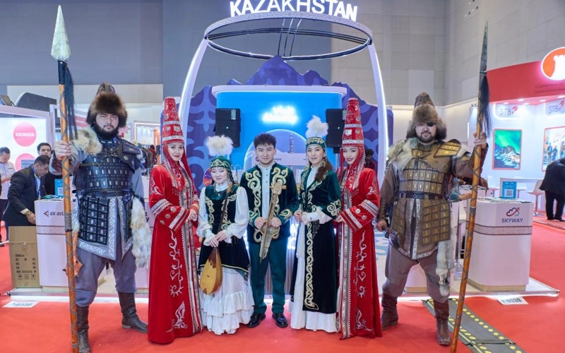Kazakhstan pavilion wows global tourism leaders in Mumbai