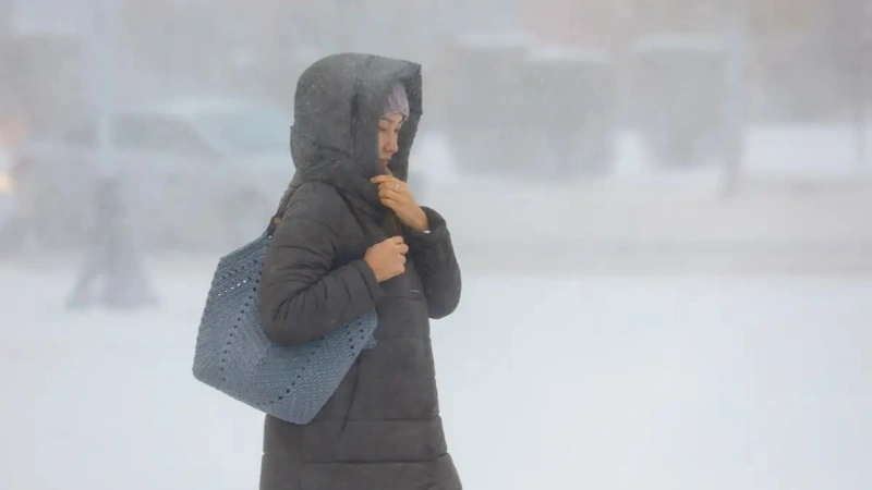 Weather warning in effect throughout Kazakhstan