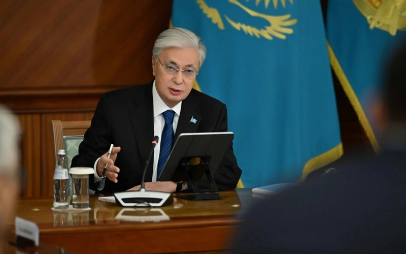 President Kassym-Jomart Tokayev