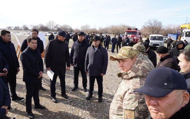 После ливней в Туркестанской области усилили меры по предупреждению ЧС