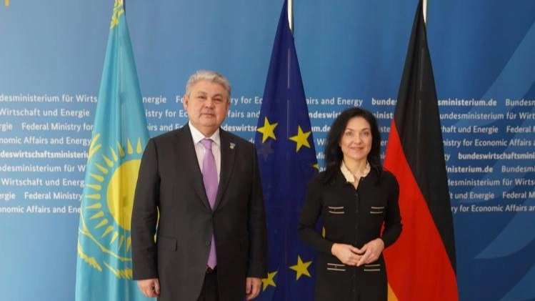 Kazakh FM Kosherbayev holds a series of meetings in Berlin 
