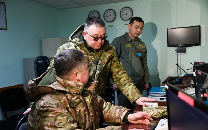Әуе шабуылына қарсы қорғаныс әскерлерінің жауынгерлік дайындығы тексерілді