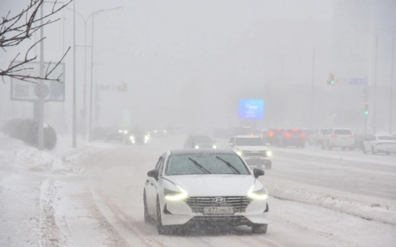 Ice-slick, fog and high wind in store for Kazakhstan on Feb 13