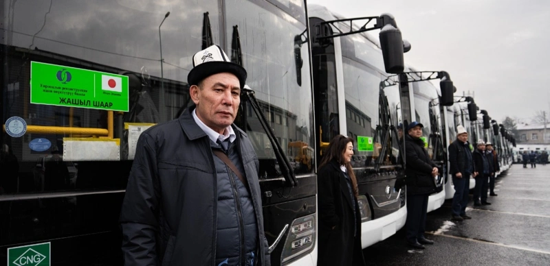 EBRD supports greener public transport in Kyrgyz Republic