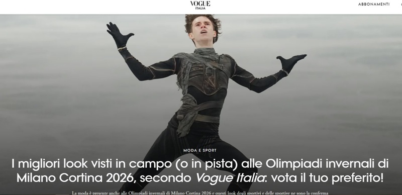 Vogue, Mikhail Shaidorov, Olympics, sport