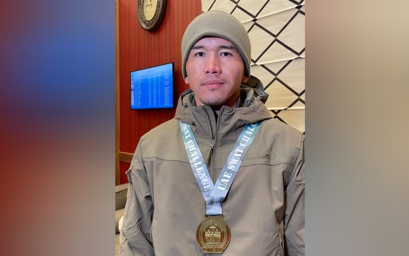 Победителей и участников соревнований UAE SWAT Challenge встретили в аэропорту Астаны Муслим, UAE SWAT Challenge