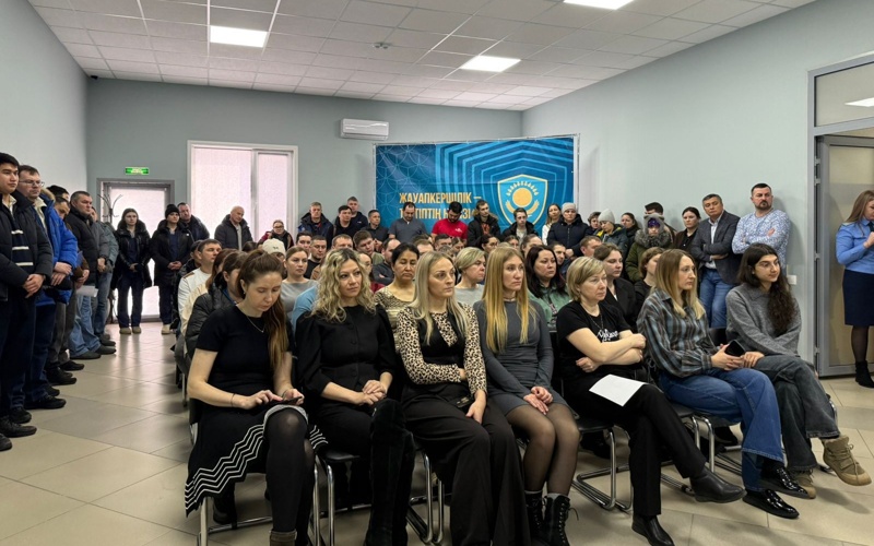 Акция по правовой грамотности и безопасности труда прошла в СКО