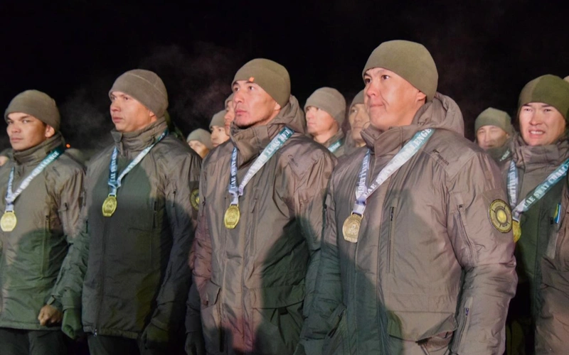Победителей и участников соревнований UAE SWAT Challenge встретили в аэропорту Астаны