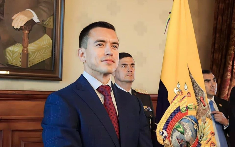 Президент Эквадора Даниэль Нобоа