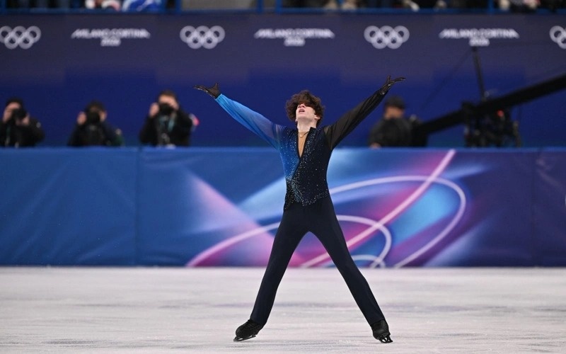 Mikhail Shaidorov Figure skater Mikhail Shaidorov wins Kazakhstan’s first gold at Winter Olympics 2026