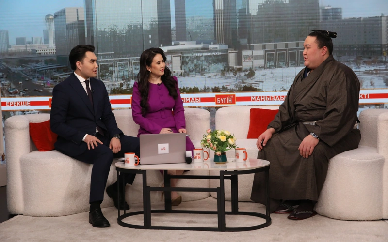 Ersin Baltagul brings sumo home, announcing school project in Kazakhstan  