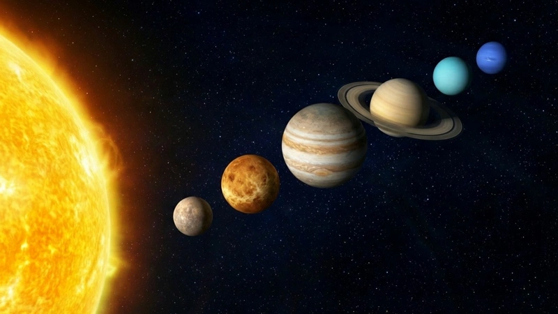 Celestial spectacle: Six planets align in rare evening parade