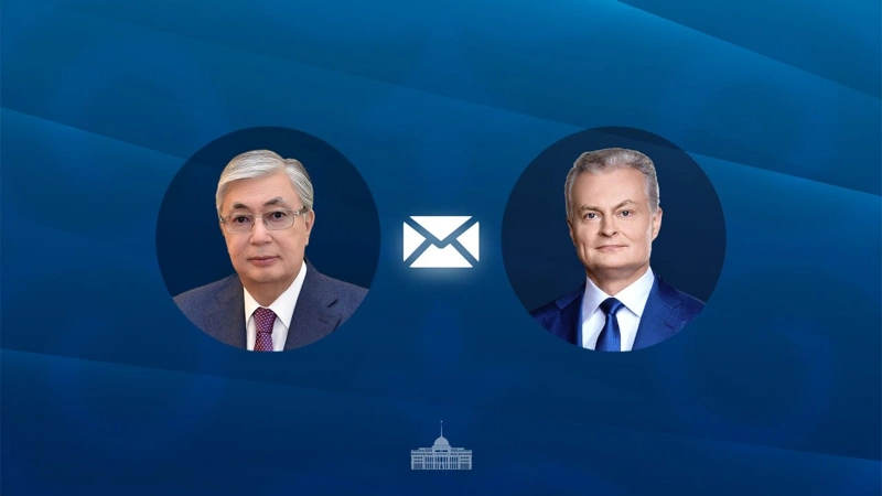 Kassym-Jomart Tokayev sends congratulatory telegram to President of Lithuania