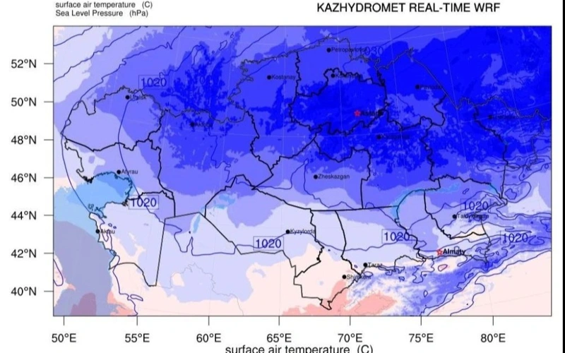 36 часов за 3,5 часа: как суперкомпьютер меняет метеопрогноз в Казахстане