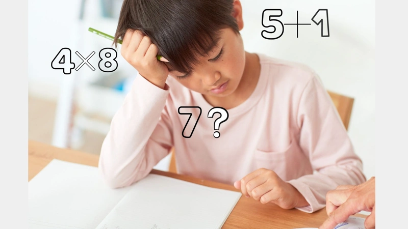 Why some children struggle with math despite trying hard