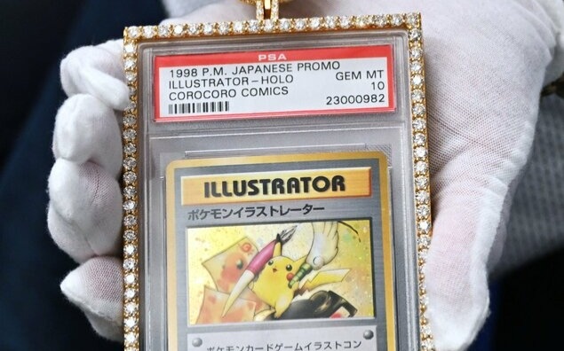 Rare Pokmon card shatters auction record at $16.49M Rare Pokmon card shatters auction record at $16.49M