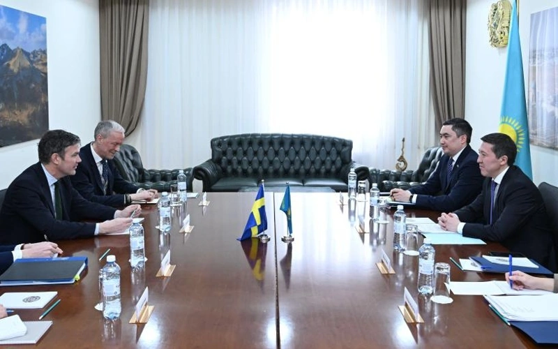 Kazakhstan and Sweden conclude 5th round of political consultations
