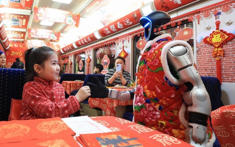 Китай отмечает праздник Весны Китай отмечает праздник Весны