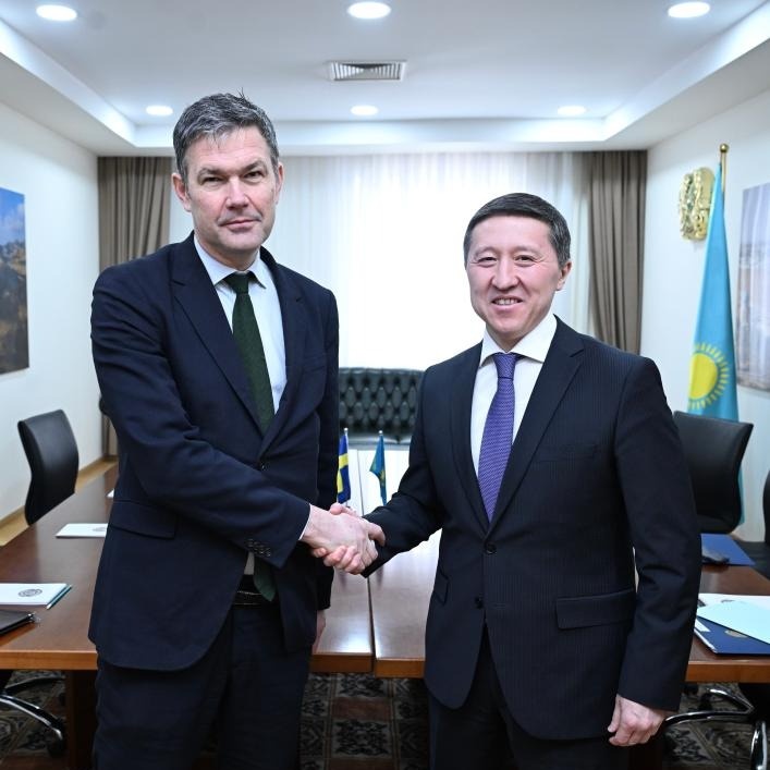 Kazakhstan and Sweden conclude 5th round of political consultations
