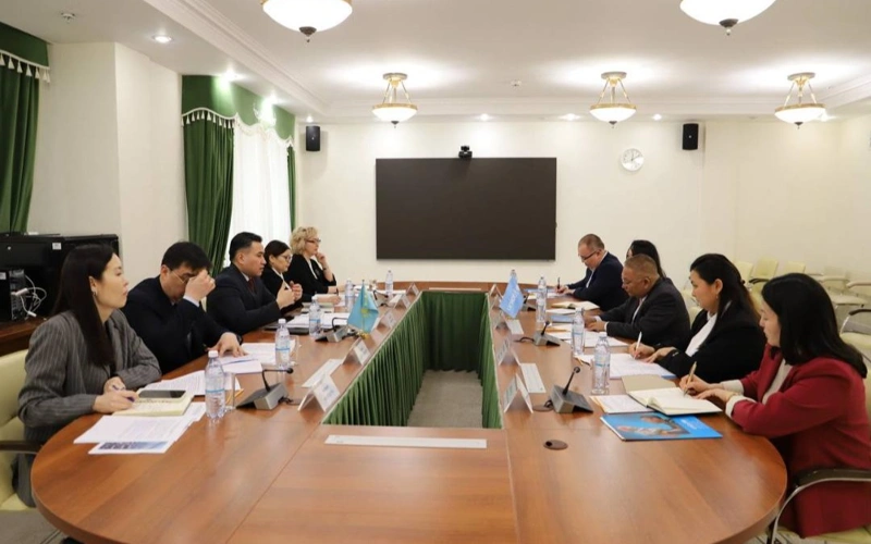 哈萨克斯坦劳工部长会见联合国儿童基金会驻哈代表 深化儿童与家庭保障合作