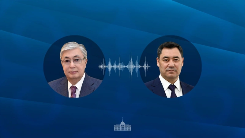 Glava gosýdarstva provel telefonnyı razgovor s Prezıdentom Kyrgyzstana