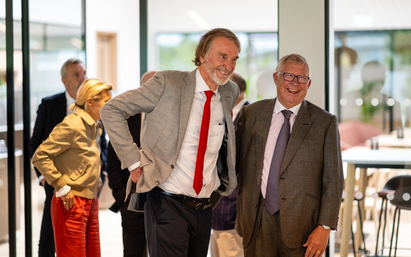 Jim Ratcliffe, billionaire co-owner of Manchester United