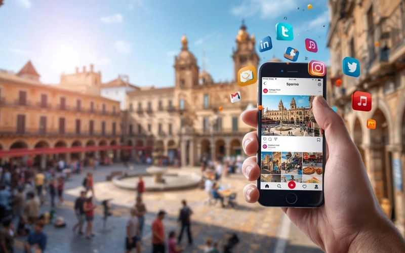 Spain, social media, internet, ban, mobile phone, telephone, mobile phone