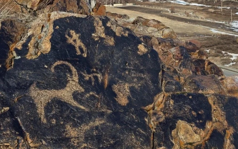 Ancient petroglyph discovered in Kyrgyzstan's Talas region