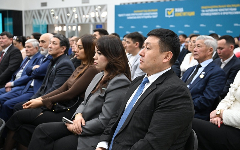 В&nbsp;области Жетысу обсудили проект Новой Конституции и&nbsp;ключевые изменения политической системы