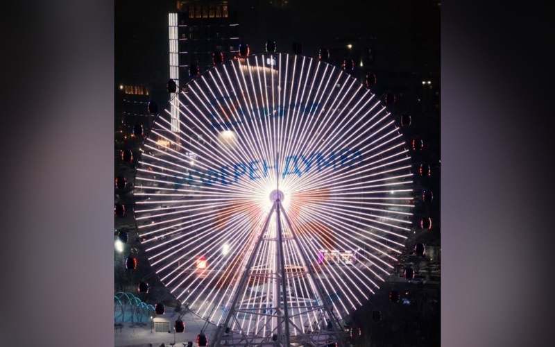 В Астане запустили табло обратного отсчета до референдума 