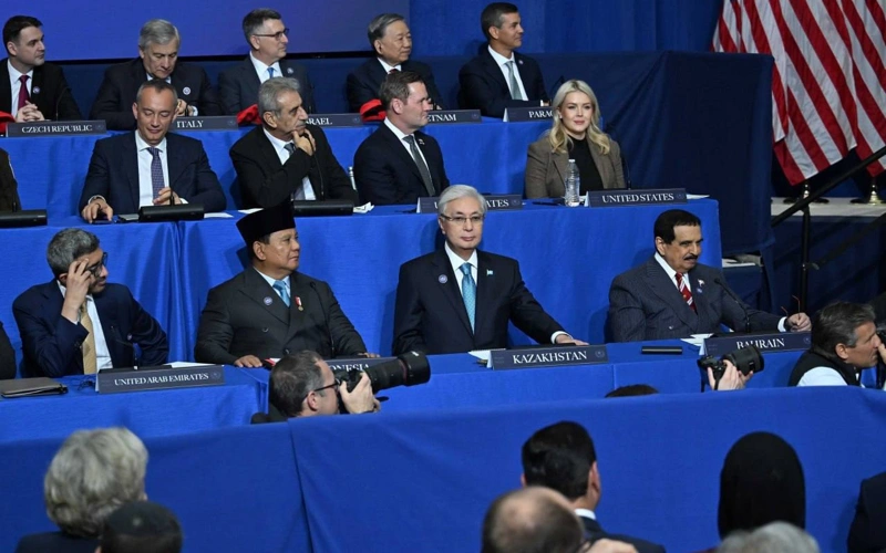 Kassym-Jomart Tokayev joins inaugural Board of Peace meeting 