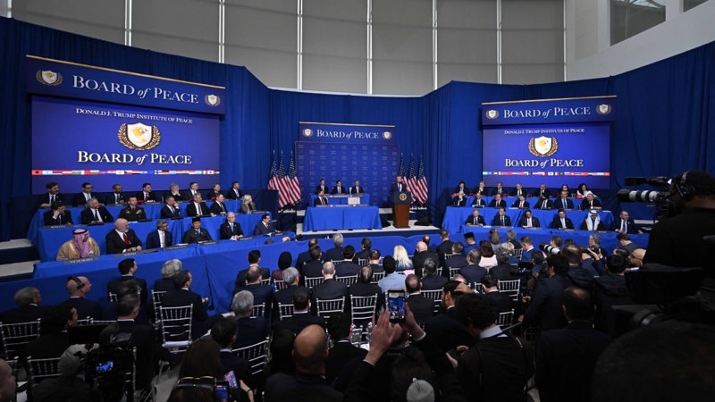 Касым-Жомарт Токаев принимает участие в инаугурационном заседании Совета мира