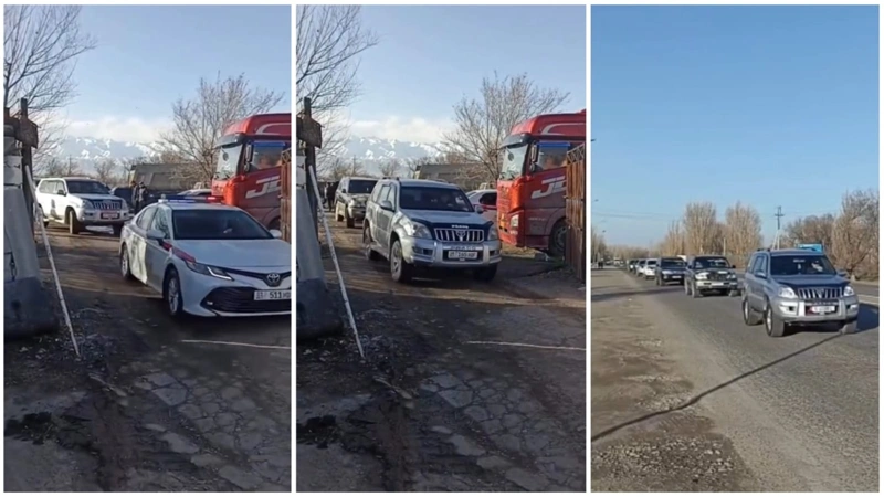 37 авто с контрабандным бензином из Казахстана задержаны в Кыргызстане